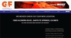 Desktop Screenshot of gfconcretecutting.com